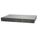 Cisco Small Business 200 Series Smart Switch SF200-24P - Switch - Managed - 24 x 10/100 + 2 x combo Gigabit SFP - desktop - PoE