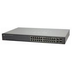 CISCO 24-port 10/100 2-port Gigabit Smart Switch 2 combo SFPs&nbsp;POE Preisvergleich