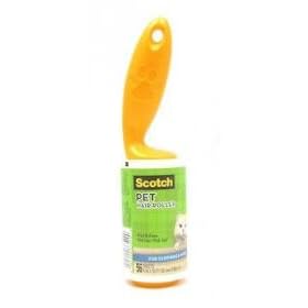 Scotch 838R-60 Pet Hair Roller, 60-Sheet: Pet Supplies