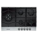 De Dietrich 70cm 5 Burner Gas on Glass Hob DTG775X