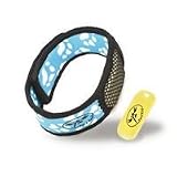 Parakito - Bracelet Velcro Para'kito BLEU Motif - 1 Bracelet et 2 recharges