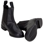 Synthetic Pull On Elastic Side Jodhpur Boots, Black, Kids 3