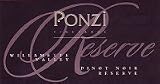 Ponzi Vineyards Pinot Noir Reserve 2005 750ML