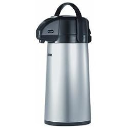 Thermos Insulated Service 2qt Glass Vacuum Pump Pot Gray Metallic - Thermos PP1920TRI2