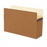 Smead Straight Cut Tab Red Rope File Pockets