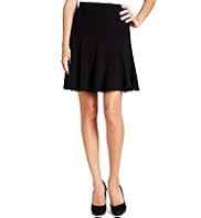 Panelled Skater Mini Skirt