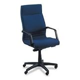 ALERI41FA20B Rici Series High Back Swivel/Tilt Chair, Blue Fabric