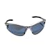 SAS Safety DB2 Safety Glasses with Ice Blue Lens and Silver Frames in Clamshell Packaging