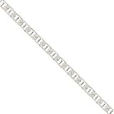 Silver Anchor Curb Chain- 16 Inch / 40.5cm