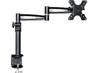 Manhattan LCD Monitor Arm (zweifach schwenkbarer Arm) schwarz