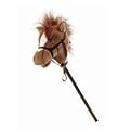 Plush Brown Stick Horse 33