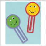 Smiley face bookmark