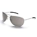 SMITH OPTICS SERPICO SILVER SUNGLASSES - O/S - POLAR PLATINUM