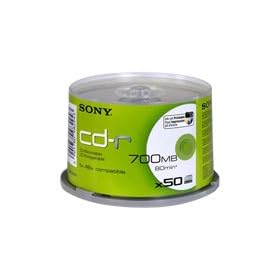 Sony CDR 80min/700MB Inkjet Printable CD-R spindle