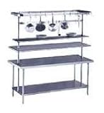 Advance Tabco Shelf, table mounted, single deck, 18'' wide, 10 feet