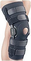 Powercentric Knee Brace, Medium Ideal for mild-to-moderate ligament strains, sprains, meniscal injuries, medial and lateral co-ligament instabilities and tears, and hyperextension or chronic knee instability problems