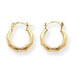 14k Hinged Childrens Earrings