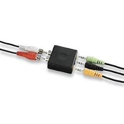 Logitech 5.1 Game Console Adapter Convert Rca Plugs To A Single 1/8