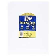 Geographics Products - Business Cards, 65 Ib., 8-1/2