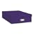 Pioneer Jumbo Scrapbook Storage Box, Purple