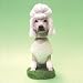 Poodle Bobble Head