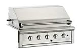 OCI Gas Grills Elite 36 Inch Built-In Natural Gas Grill With Sear Zone Burner And Rotisserie