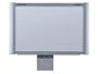 Panaboard 62.1 in 4Panel with Print Brush Aluminum Projector Panel Whiteboard