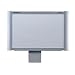 Panaboard 62.1 in 4Panel with Print Brush Aluminum Projector Panel Whiteboard