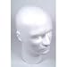 Male Styrofoam Head Display (White)
