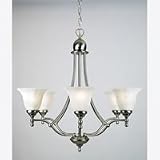 Amherst 6-Light Empire Silver Chandelier