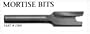 1/2 X 1/4 X 3/4 Carbide Tipped Mortising Router Bit