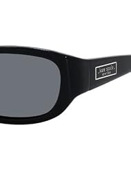 Kate Spade Dee S - Black with Gray Noel (Gray Polarized) - 54 mm by Kate Spade