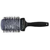 Spornette Prego Round 3 1/2" Hair Brush, Tourmaline Nano-Silver Nylon Bristles