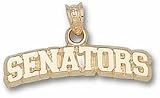 Ottawa Senators "Senators" Pendant - 10KT Gold Jewelry