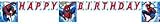 Amazing Spiderman Plastic Banner 1 pc