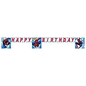 Spiderman Letter Banner 8ft by