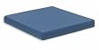 `Memory Foam Wheelchair Cushion 18x16x2 w/Navy Poly Nylon Cvr