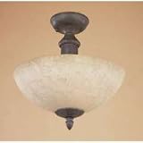 Ancient Oak Semi-Flush 94011-AO Designer Fountains