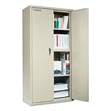 FireKing® Fireproof Storage Cabinet, 36W X 19-1/32D X 72H, Parchment - Same Day Shipping (orders by 3 pm), Next Day Delivery (in most cases)