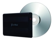 120GB USB 2.0 2.5PORTABLE Black Metal Enclosure with USB Cable