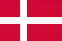 Autoaufkleber Sticker Fahne Dänemark Flagge Aufkleber