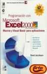 Programacion Con Microsoft Excel 2000 - Con CD-ROM