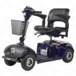 Drive Daytona 4 Wheel Medium Size Scooter - Blue - with Peace of Mind Warranty - S45001GTS45002GT-POM