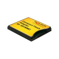 DELOCK 61590 FLASH CF DELOCK Adapter f�r SD/MMC Speicherkarten