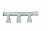 Tools & Hardware : Orbit Sprinkler System 3-Port Manifold with Unions For 3/4-Inch  & 1-Inch  Pipe #57156