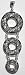 Health & Personal Care : Celtic Three Tier trinity, sterling (JC086)