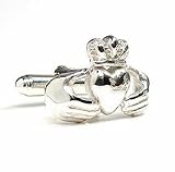 Irish Claddagh Cuff Links - 1 Pair