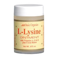 Lysine Lip Ointment for Herpes Cold Sore Treatment - 0.875 Oz