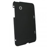 HTC Flyer Tablet Black Rubberized Snap on Cover Faceplate Protective Shield ....