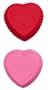 Wilton Mini Heart Silicone Baking Cups